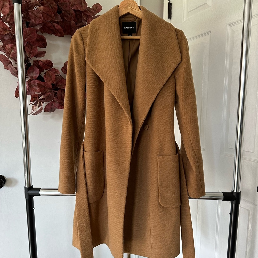 Brown Wool Coat